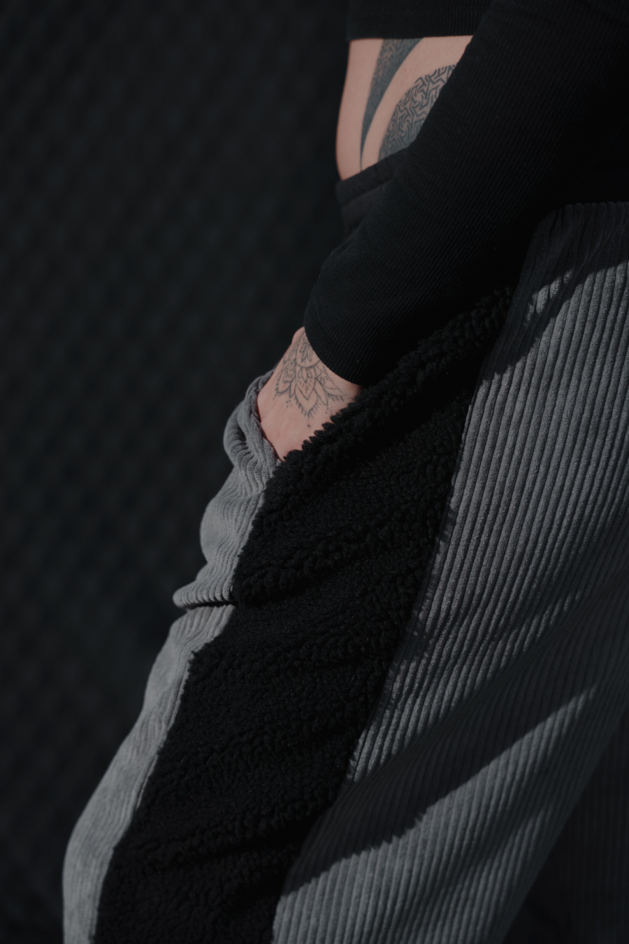 FLUFFY PANTS GREY - Imagen 4